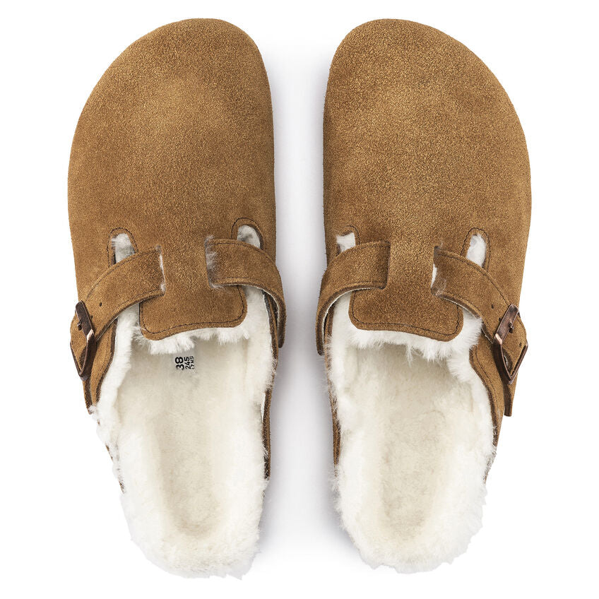 Birkenstock Boston Shearling Narrow - Mink