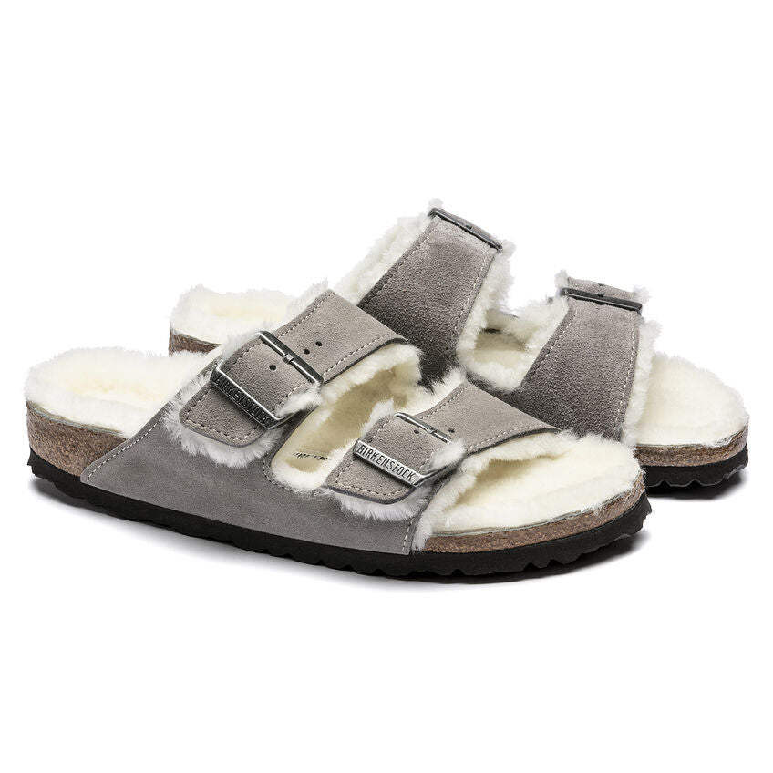 Arizona Shearling Regular - Stone Coin