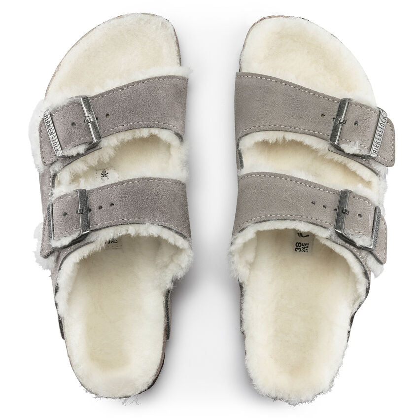 Arizona Shearling Regular - Stone Coin