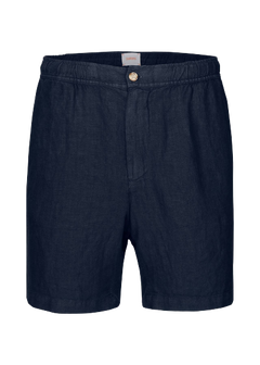 Amalfi Linen Short - Navy