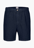 Amalfi Linen Short - Navy