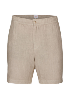Amalfi Linen Short - Sand Dune