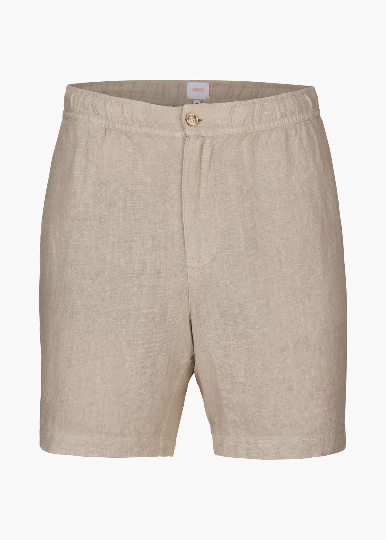 Amalfi Linen Short - Sand Dune
