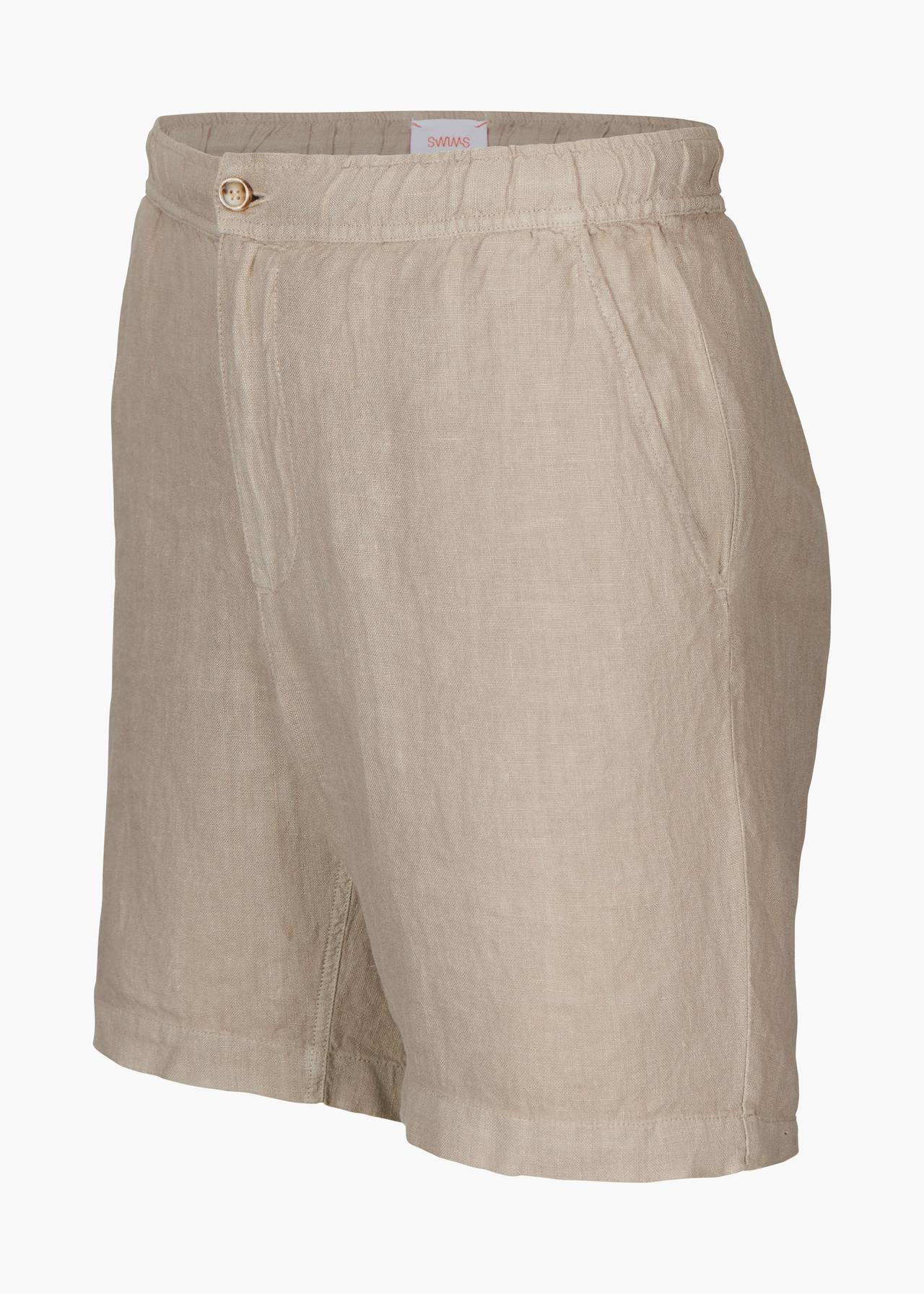 Amalfi Linen Short - Sand Dune