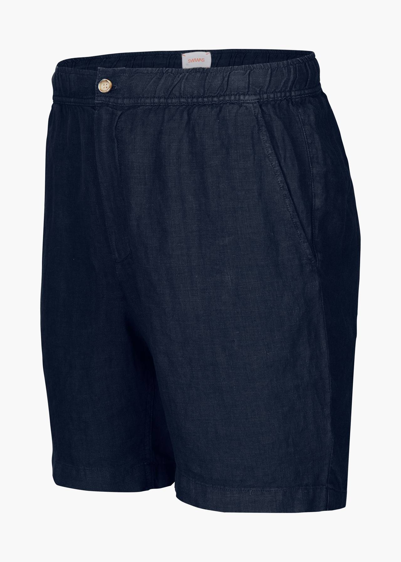 Amalfi Linen Short - Navy