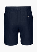 Amalfi Linen Short - Navy