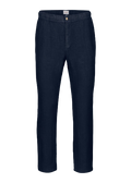 Amalfi Slim Linen Pant - Navy