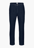 Amalfi Slim Linen Pant - Navy