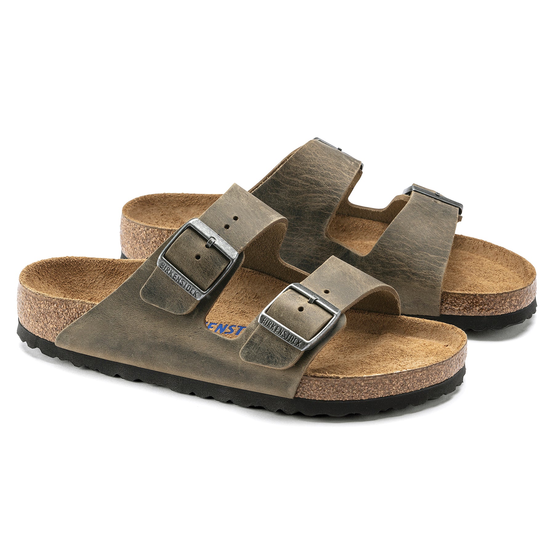 Arizona Oiled Leather Narrow SFB - Khaki