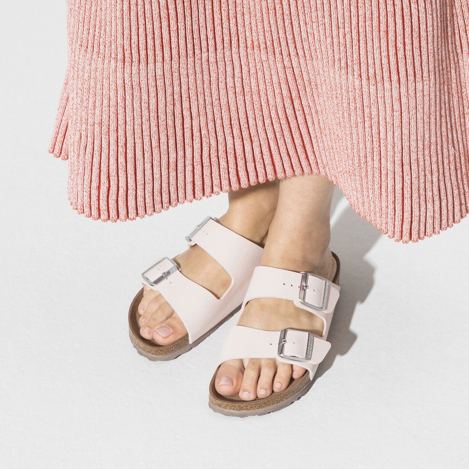 Arizona Vegan BF Birkibuc Narrow - Light Rose