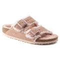 Arizona Shearling Suede Leather Narrow - Light Rose