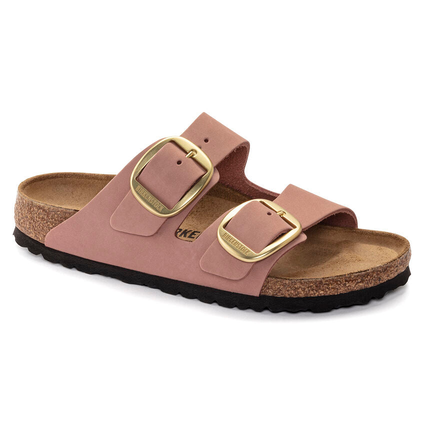 Arizona Big Buckle Nubuck Leather Narrow - Old Rose