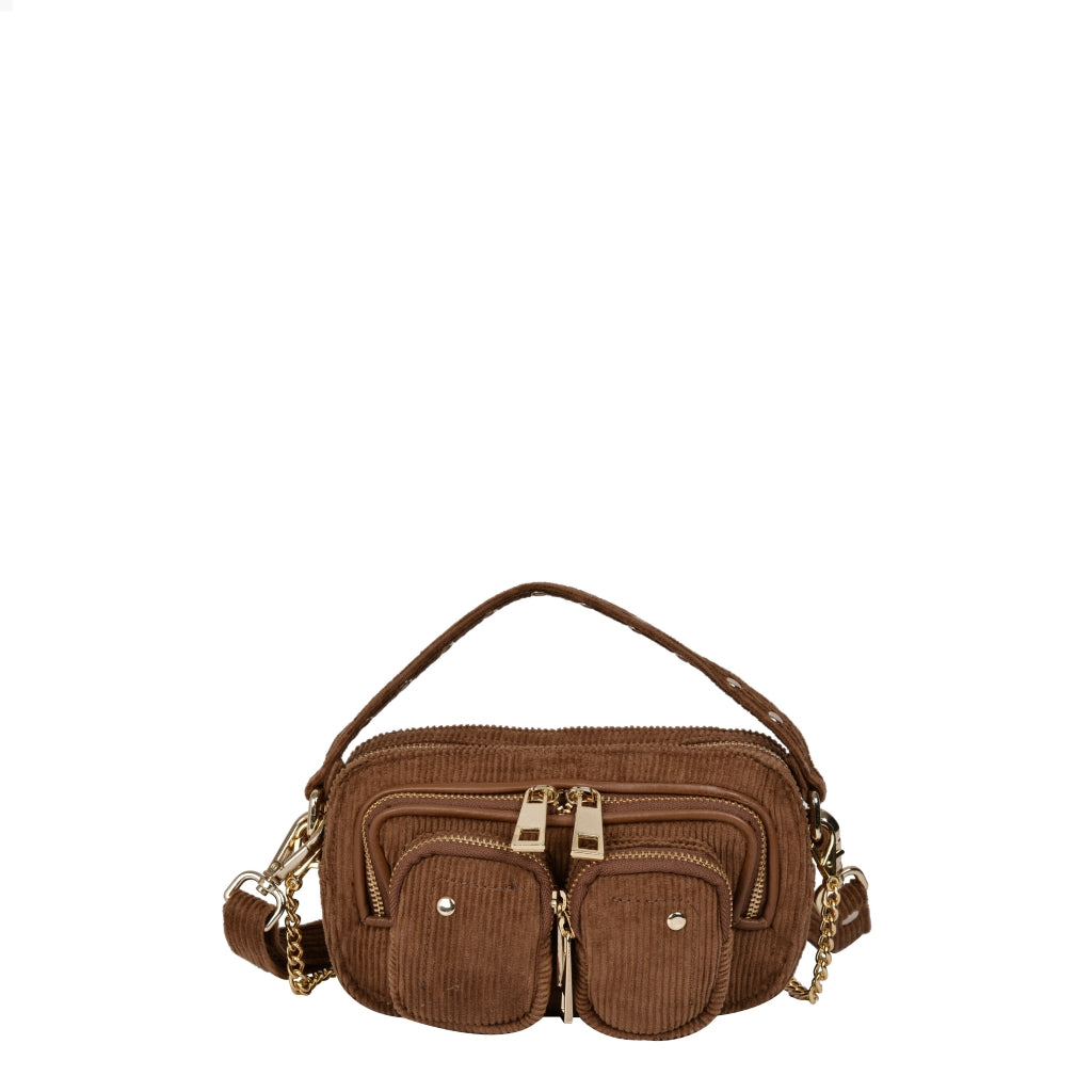 Helena Corduroy - Light Brown w. Gold - Núnoo - Vesker - VILLOID.no