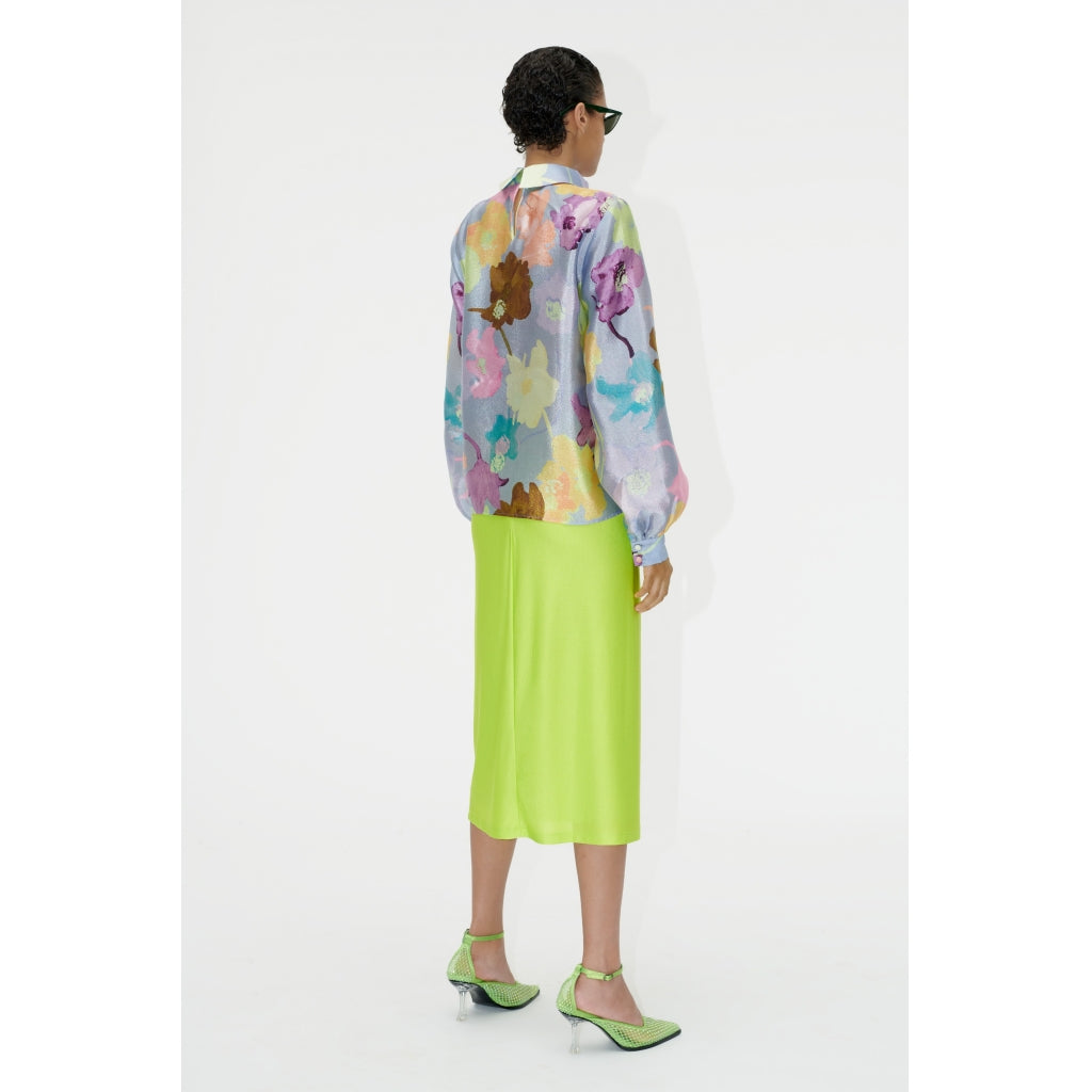 Ashley - Filigran Flower Blue