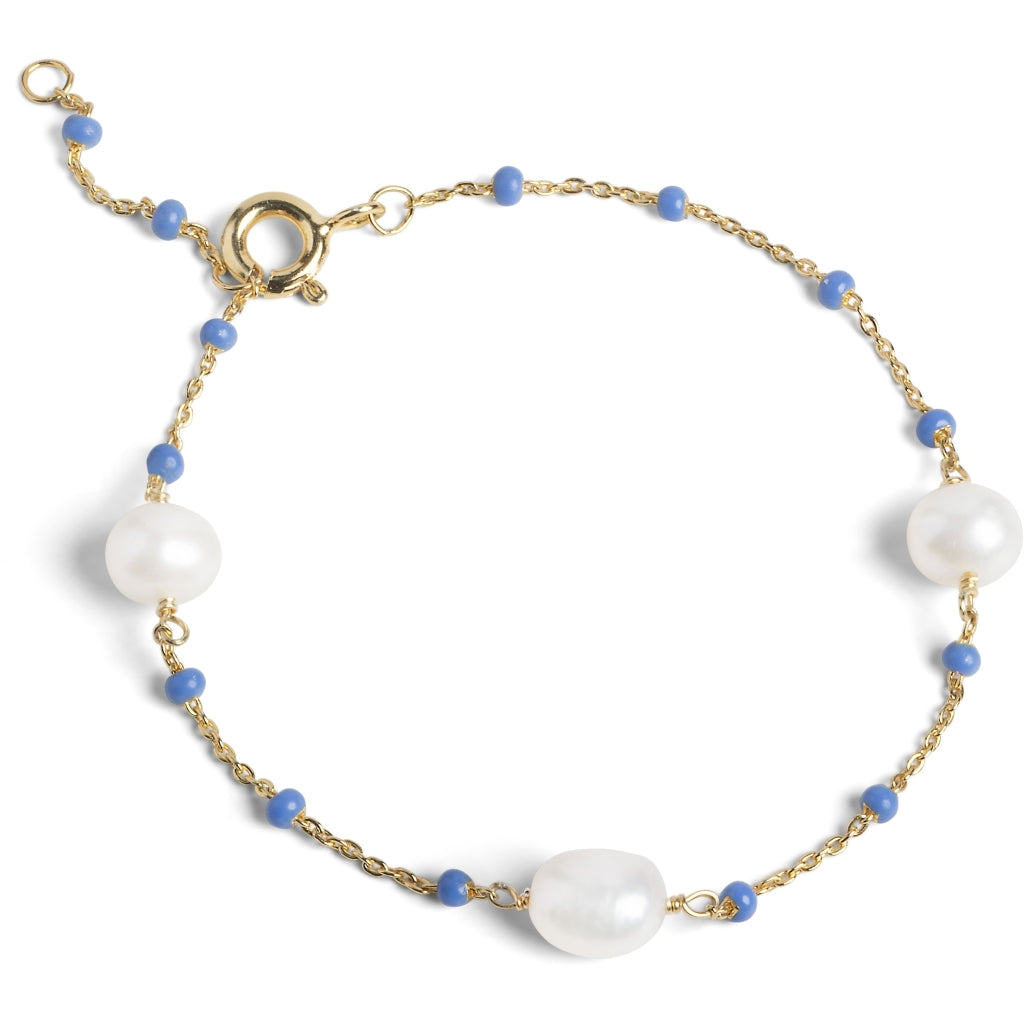 Lola Perlita Bracelet - Cornflower