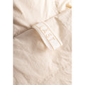 Hooded Puffer Neckwarmer - Light Stone