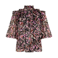 Fabiola Lurex Top - Graphic Art