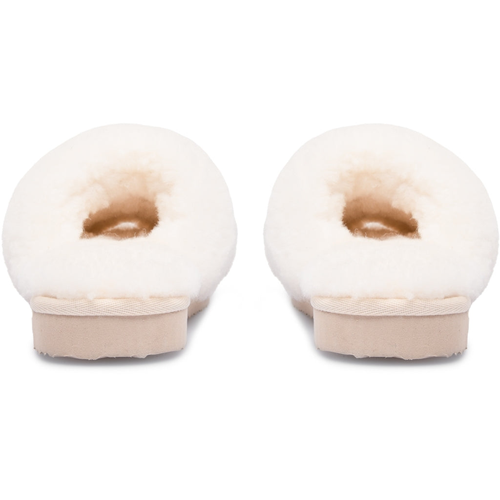 Miriam Fur Slipper - Off White