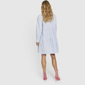 Esma Bomba Short Dress - Light Blue