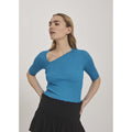 Sherry Knit Tee - Ibiza Blue