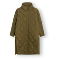 Alma Slit Quilted - Dark Army