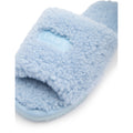 Miriam Fur Slipper - Light Blue