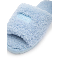 Miriam Fur Slipper - Light Blue