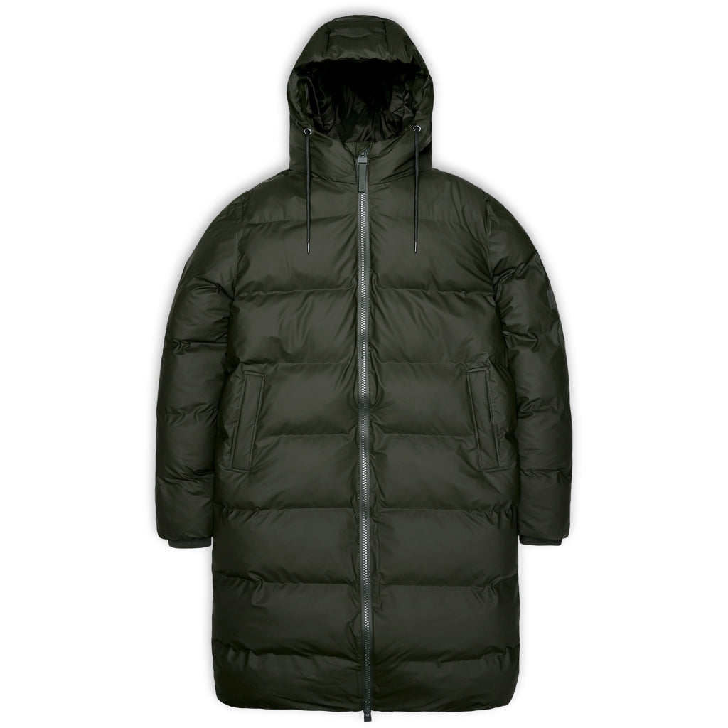 Alta Longer Puffer Jacket - Grön