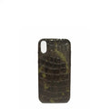 iPhone 11 Pro Mobilskal Croco - Gloss Green/Black