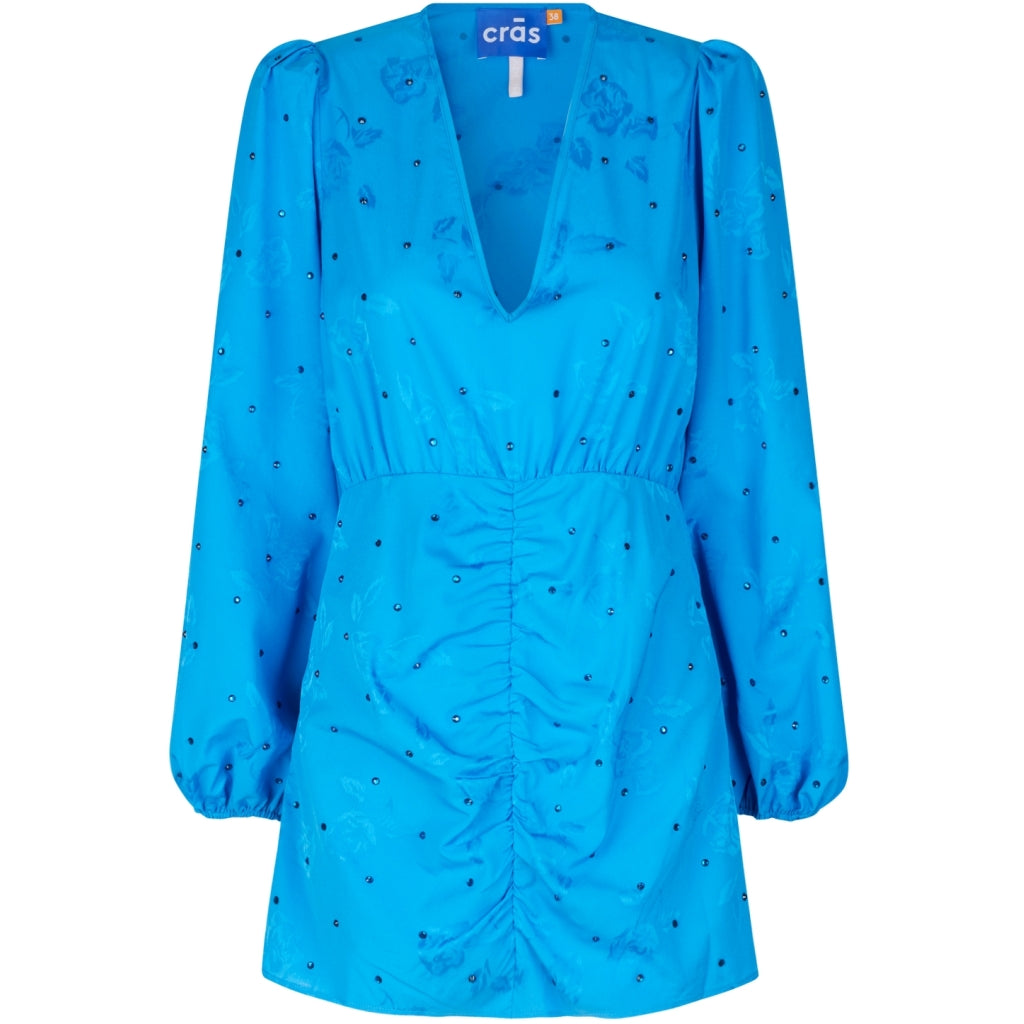 Jada Stud Dress - Blue Sea