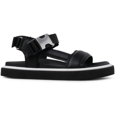 Cody Sandal - Black Leather