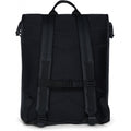 Buckle Rolltop Rucksack - Black