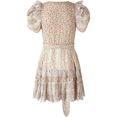 Shanni Dress - White Print