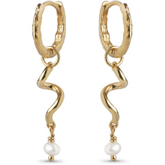 Twist Hoops - 925S/GP