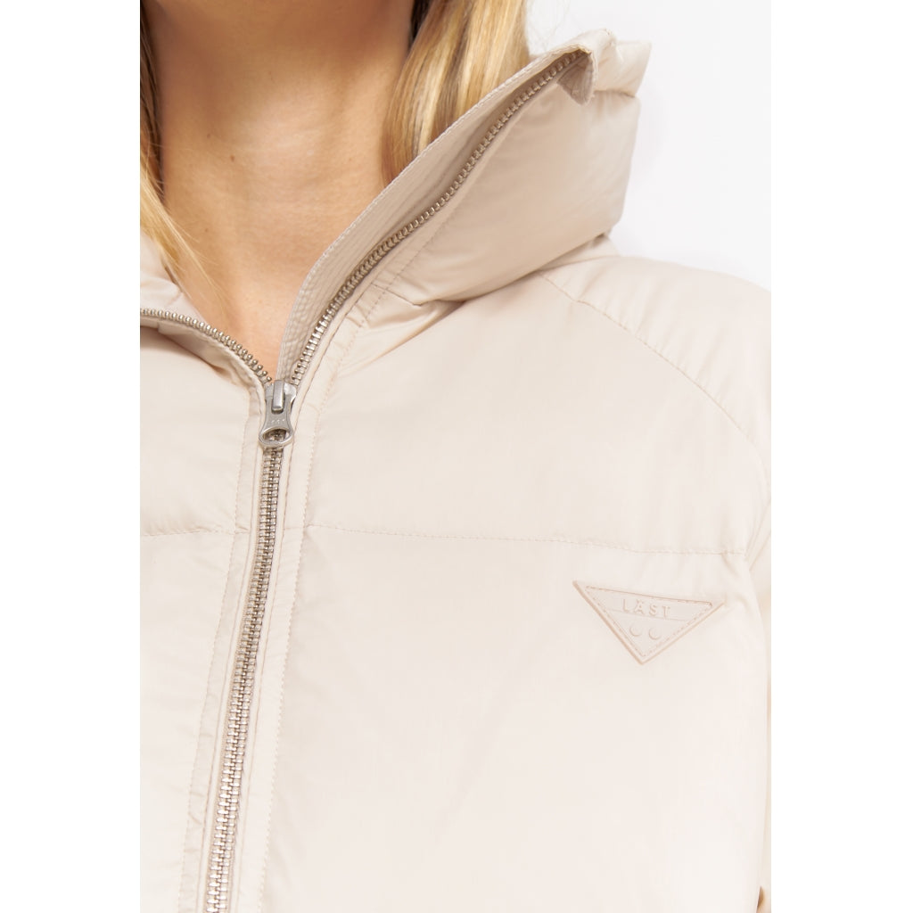 Long Puffer Jacket - Sand
