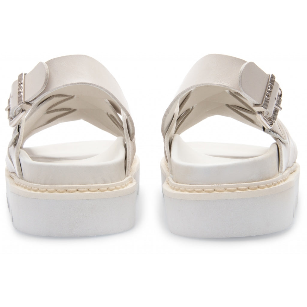 Läst Maggie Leather - Off White