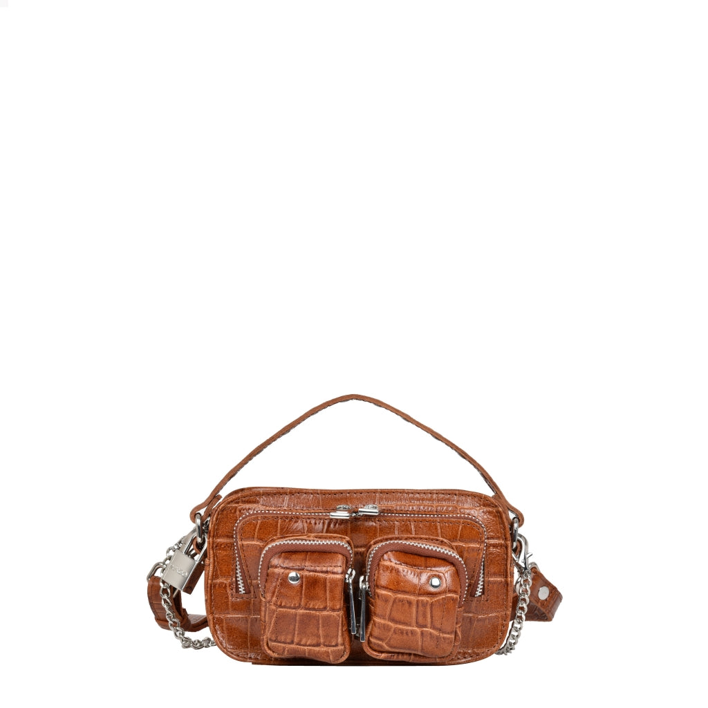 Helena Croco - Cognac - Núnoo - Tilbehør - VILLOID.no