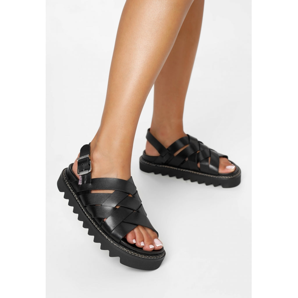 Maggie Leather - Black