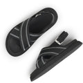 Yodi Stitched - Black Leather