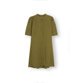 Billie Low Collar Dress - Army