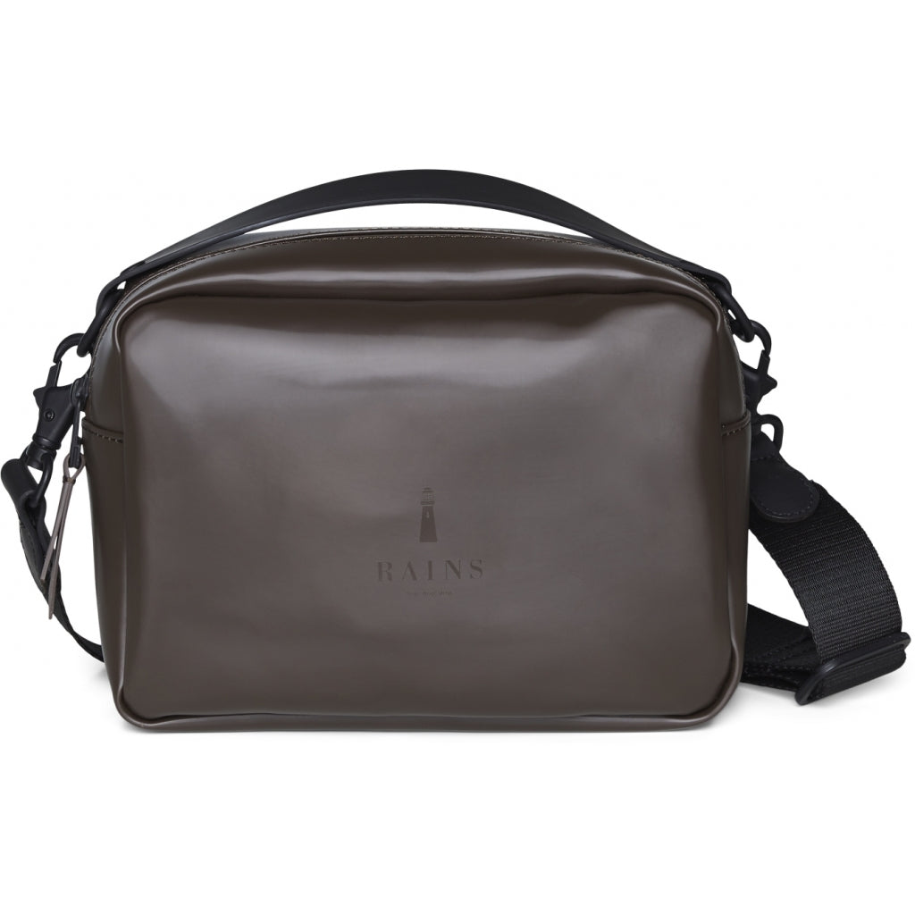 Box Bag - Shiny Brown