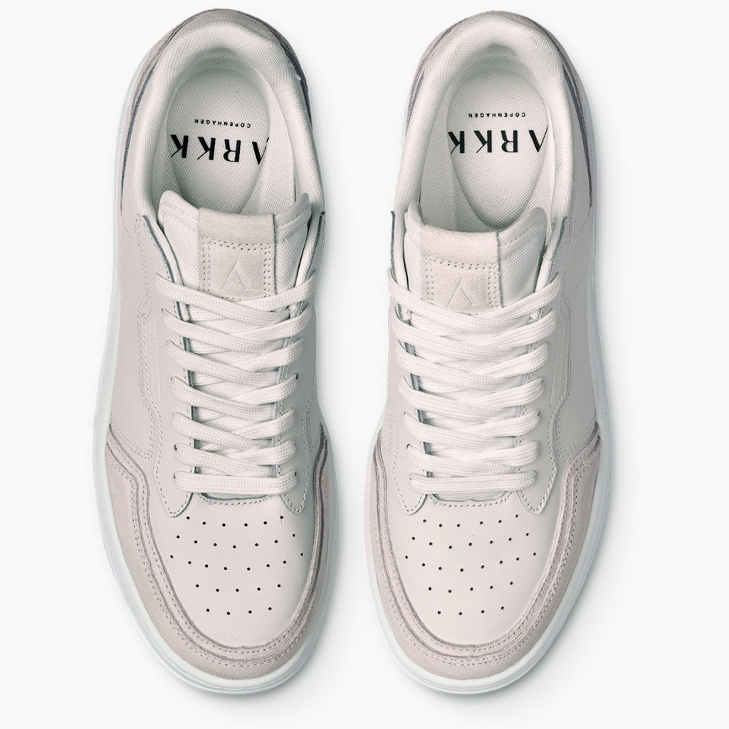 ARKK Copenhagen Novaklass Leather Sneakers - White Marshmallow