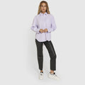Helen Shirt - Lilac Stripe