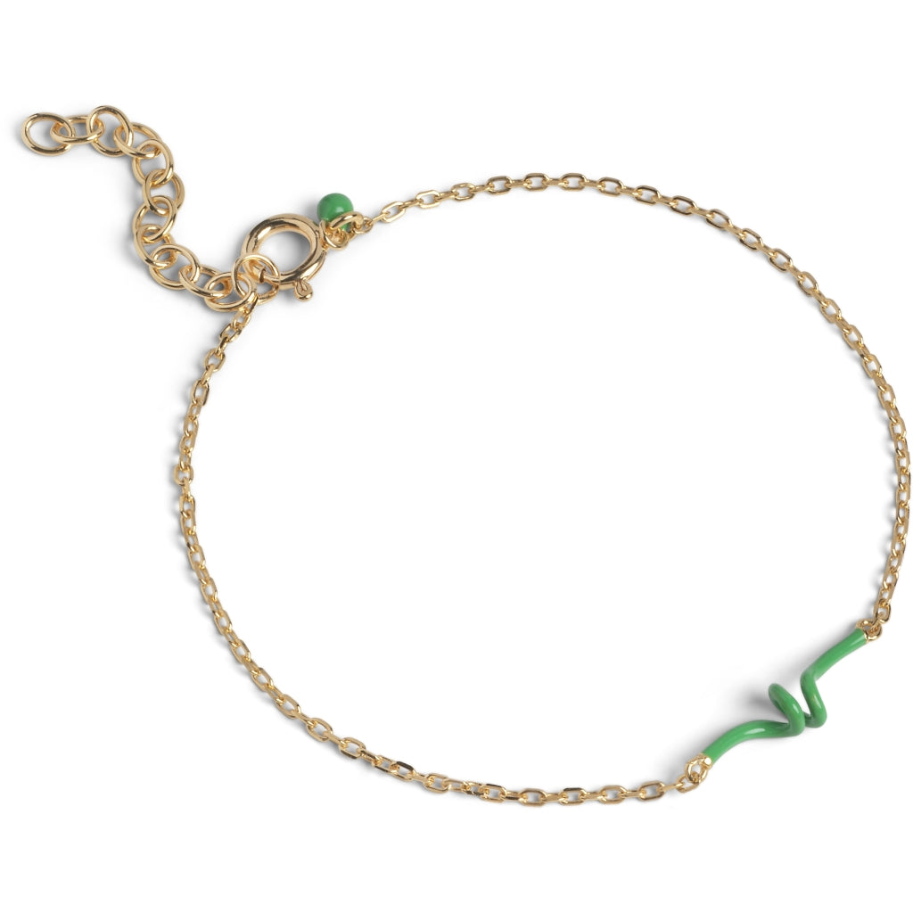 Twist Bracelet - Grass Green