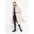 Long Puffer Jacket - Sand