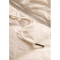 Hooded Puffer Neckwarmer - Light Stone