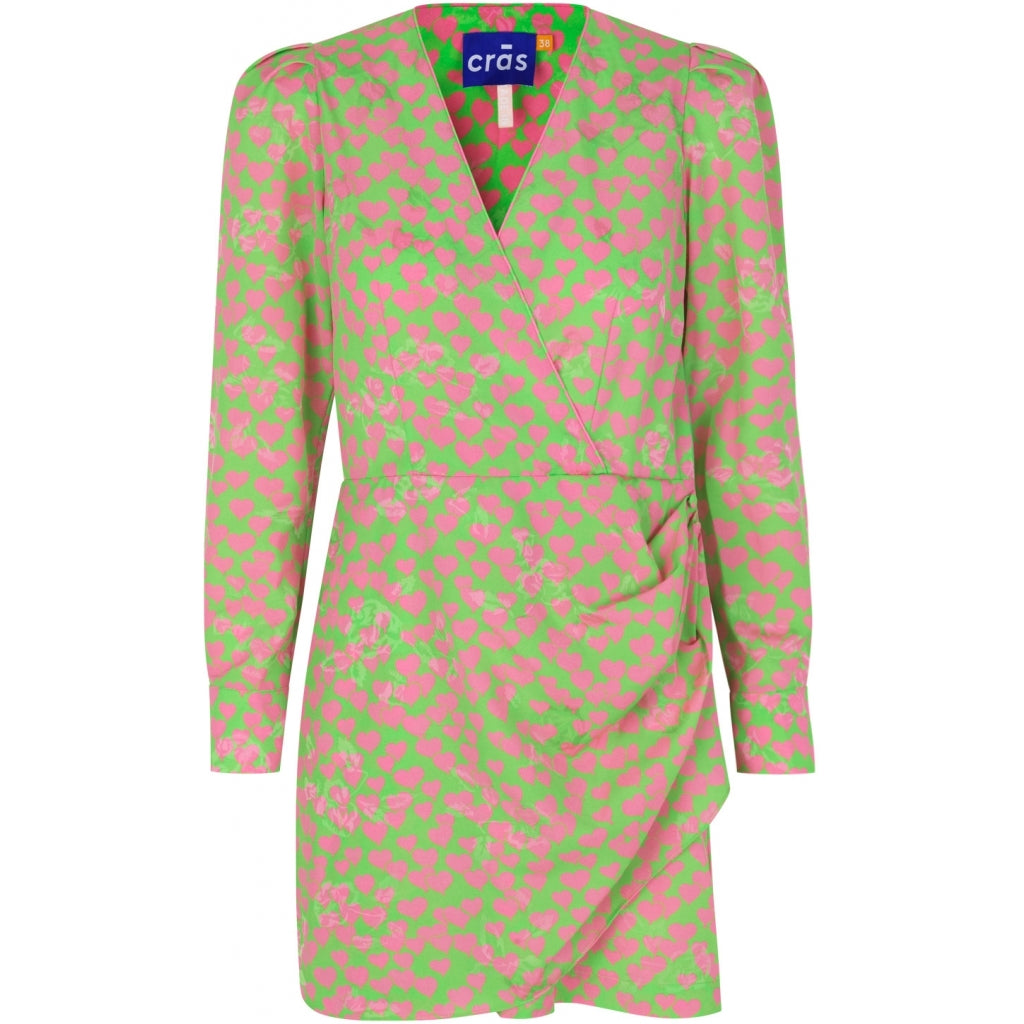 Cras Cph Yvonne Dress - Heartsbeats Green