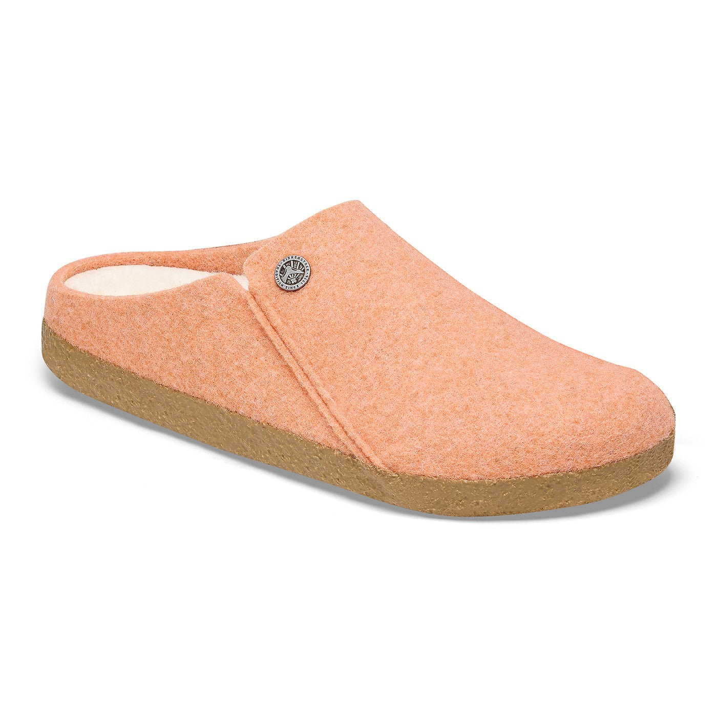 Zermatt Shearling Wool Felt Narrow - Papaya
