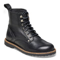 Bryson Grained Natural Leather Narrow - Black