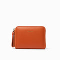 Small Zip Wallet - Orange